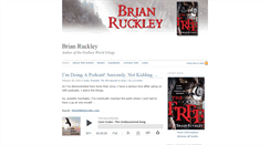 Desktop Screenshot of brianruckley.com